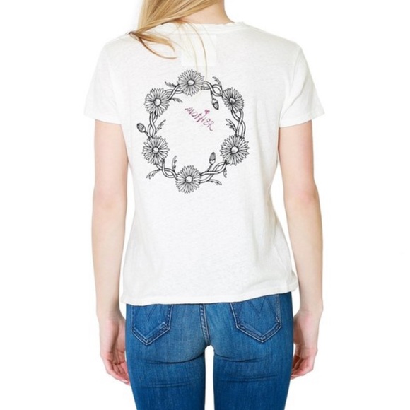 NWOT Mother Denim Reap What You Sow Tee - Picture 3 of 4